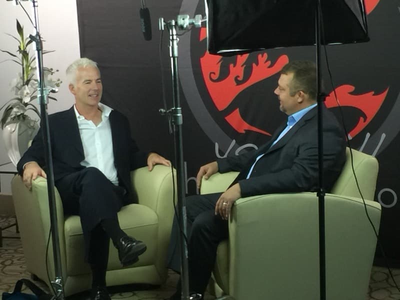 Tim Johnson with John Burke (Two Time Academy Award Winner)