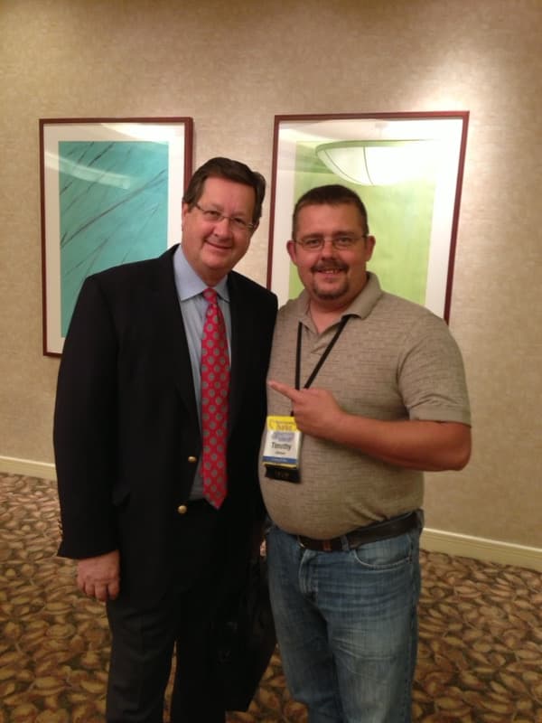 Tim Johnson with Robert Allen